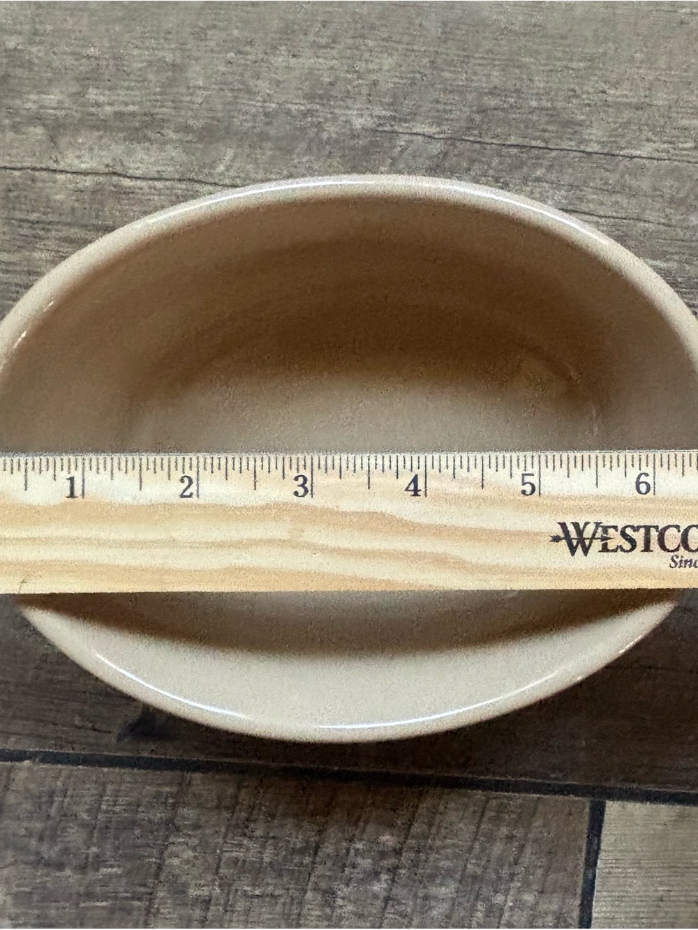 Mason Cash No. 3 Beige Stoneware Oval Baking Dish England Vintage 7” - Picture 7 of 8